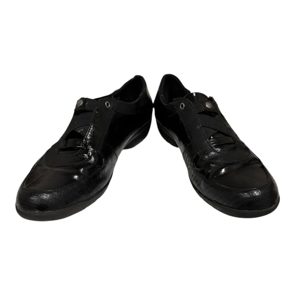 LifeStride Life Stride Soft System Women's Black Slip-on No Tie Sneakers 8.5